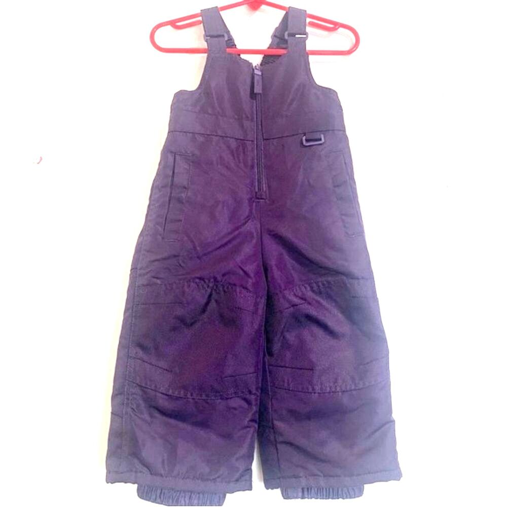 Circo Purple Outdoor Snow Jumpsuit Baby Overall Size 12M Bibs Winter Ski